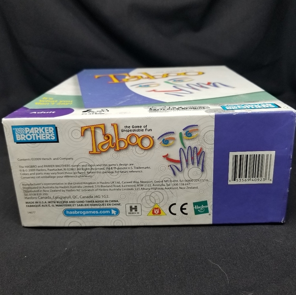 2009 - TABOO THE GAME OF UNSPEAKABLE FUN - Picture 4 of 4